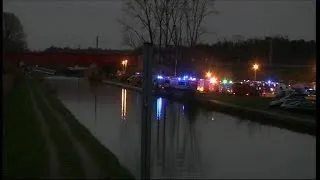 Alsace: un TGV déraille, les images de la rame accidentée