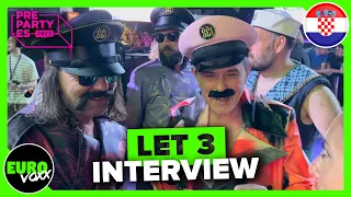 LET 3 - MAMA ŠČ (RED CARPET INTERVIEW) // Madrid PrePartyES 2023 // Croatia Eurovision 2023