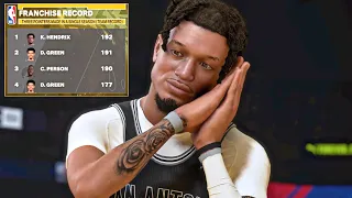 SINGLE SEASON 3PT RECORD! NBA 2K24 MyCAREER