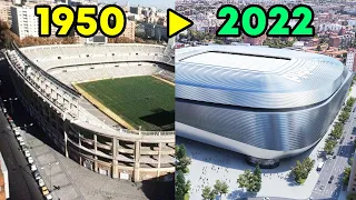 Bernabeu timelapse 1950 - 2022