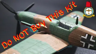 The WORST kit I've ever built! - 1/48th BF109E (Cough)