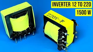 how to make simple inverter 1500W , sine wave , 4 mosfet , IRFz 44n , G40N60