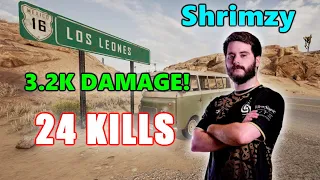 Soniqs Shrimzy - 24 KILLS (3.2K DAMAGE) -SQUADS - PUBG