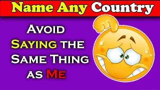 Avoid Saying the Same Answer as Me || Fun Challenge ||