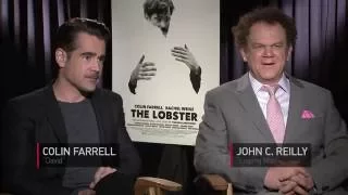 Colin Farrell & John C. Reilly on THE LOBSTER, life & love—Exclusive Interview by Gaia Melikian.