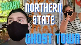 Exploring Abandoned Ghost Town: Northern State Mental Hospital Investigation (Scary)