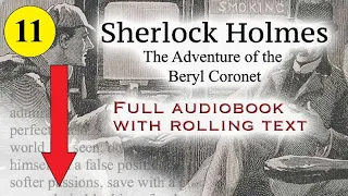 Sherlock Holmes - The Adventure of the Beryl Coronet - full audiobook with rolling text - A.C. Doyle