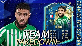 TOTS FEKIR!!! | TEAM OF THE SEASON TEAM TAKEDOWN w/ CapGunTom | TOTSSF La Liga Santander