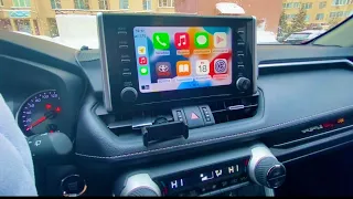 Как подключить Apple CarPlay на TOYOTA RAV 4