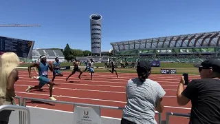 Mens 200m Final - 2022 USATF Outdoor Championships