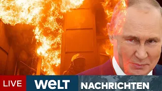 PUTINS KRIEG: Streumunition im Einsatz - Ukraine kämpft gegen russische Stellungen | WELT Newsstream