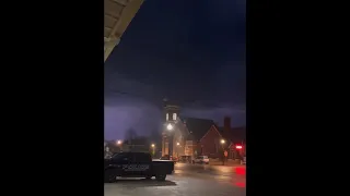 Tornado, 02/15/2024, Downtown Winchester, Indiana