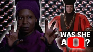 What's With Q and Guinan?