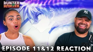 KILLUA IS REALLY HIM! | Hunter x Hunter Episode 11 and 12 Reaction