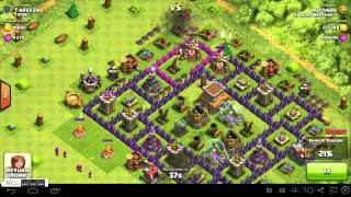 clash of clans amazing town hall 7 loot raids!