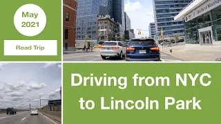 Driving from NYC to Lincoln Park (New Jersey) | USA