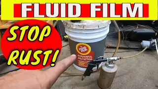 Stop Rust! How to apply Fluid Film