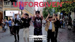 [KPOP IN PUBLIC] LE SSERAFIM (르세라핌) 'UNFORGIVEN' Dance Cover (Boys Ver.) By SNDHK