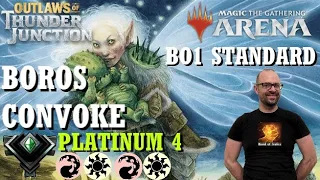 BOROS CONVOKE🔥☀️LADDER CLIMB TO MYTHIC🔥☀️STANDARD BO1 [MTG ARENA] OUTLAWS OF THUNDER JUNCTION [OTJ]