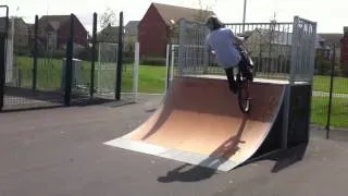 Bmxing in Tewkesbury - Tewkesbury bmx