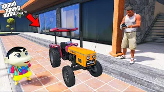 Franklin & shinchan Buy Mini RC Indian Tractor in GTA 5 | Amaan Ansari