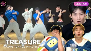 [REACTION] TREASURE (T5) "MOVE" DANCE PRACTICE VIDEO | T5 มารีบูทละ เล่นเอาตายยกด้อม!!