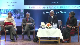 Amartya Sen discusses The Country of First Boys