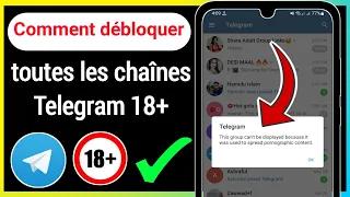 Débloquer toutes les chaînes de télégram 2023 | Cette chaîne ne peut pas être affichée sur Telegram