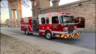 Arlington Fire Rescue Station 8 Responding to multiple calls W/ Tones