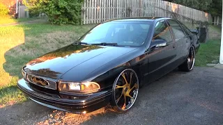 1996 Impala SS Black Interior by w/ Lots of Extras on 24" Rucci Wheels