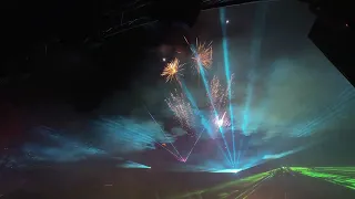 Lasershow und Feuerwerk zur Eröffnungsfeier Kronach Leuchtet