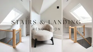 Stairs and Landing Renovation | Converted Bungalow