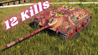 E 25  - 12 Kills  World of Tanks Replays