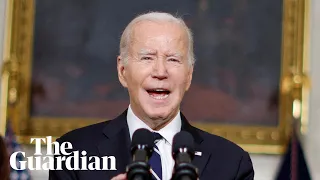 Joe Biden condemns Hamas attacks and pledges support for Israel