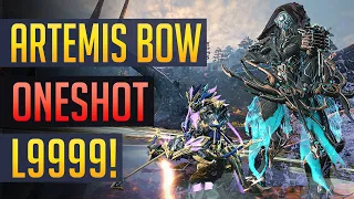 Warframe | 32x Damage STRONGEST Artemis Bow: LEVEL 9999 Steel Path!