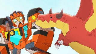 Transformers Kids | Dragon Attack!!! | Rescue Bots Academy | Full Episodes | Kids Videos