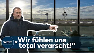 FC BAYERN AM BODEN: Flieger vom Berliner Flughafen BER bekam keine Starterlaubnis