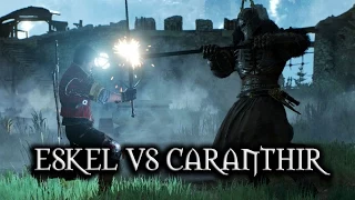 The Witcher 3: Wild Hunt - Eskel vs Caranthir