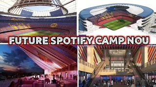 BEST IN THE WORLD? New Rendering Project of Future Spotify Camp Nou! Home Of FC Barcelona (Spain)