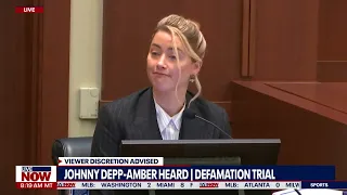 Amber Heard accused of 'freaking out' Johnny Depp's son by screaming over spilled wine