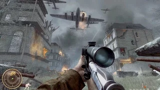 Call of Duty World at War - Vendetta Sniper Mission Gameplay