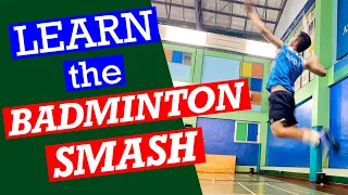 LEARN the BADMINTON SMASH- Hit a powerful winning shot with control and accuracy #badminton #smash