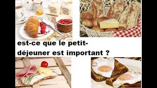 Est-ce que le petit-déjeuner est un repas important de la journée ?