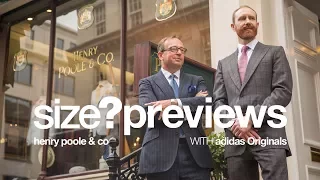 size? previews - Henry Poole & Co