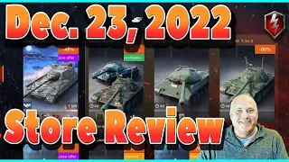 What to Buy in Store December 23, 2022 WOT Blitz  | Littlefinger on World of Tanks Blitz