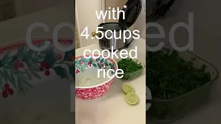 Cilantro Lime Rice | Recipes for Weight-Loss and Hypertension | Rice Diet Support | StandInHope