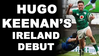 Hugo Keenan's Ireland Debut