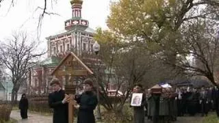 Патриарх принял участие в погребении В.Черномырдина