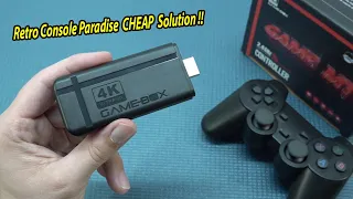 Relive Gaming Nostalgia with Game MT Retro Emulation 4k HDMI Stick 👌