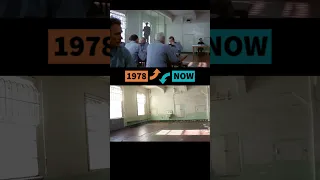 Escape From Alcatraz prison cafe | Then & Now | youtube.com/reshoots